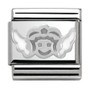 Nomination Italy- Classic, Angel Charm. Silver 