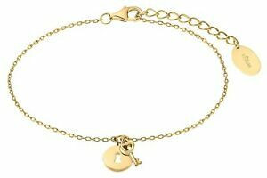 s.Oliver- Naisten rannekoru hopea kullattu avain