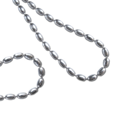 Korutuote Oy- Oliiviketju. Ranneketjuhopea 18cm