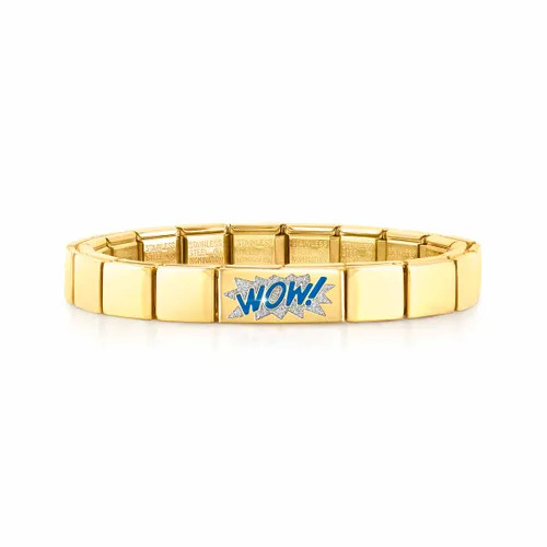 Nomination Italy- Glam Golden bracelet, WOW! glitter
