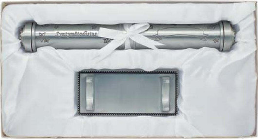 Kastetodistus- Jalustalla