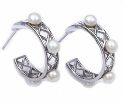 Classic silver- Plexus, hopeakorvakorut. 