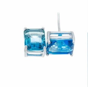 Classic silver- Blue Sea & Red Sea, hopeakorvakorut. 