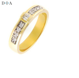 D I A - Timanttisormus, keltakulta