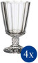 Villeroy&Boch- Opéra, korkea lasisarja 4kpl. 138mm / 0,34l