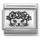 Nomination Italy- Classic, Silvershine Cat Flowers