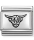 Nomination Italy- Classic, Silvershine HIGHLAND COW