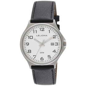 Leijona- Miesten kello, nahkarannekkeinen malli