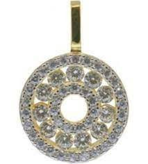 Silver Bar- Kukkapyörä riipus, hopeariipus