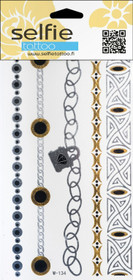 Selfie- tattoo pieni