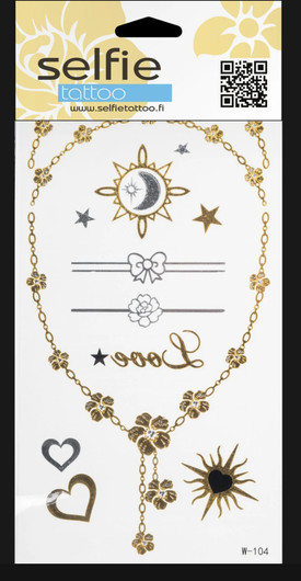 Selfie- tattoo pieni
