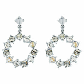 Ted Baker- Crissty Large Crystal Hoop Drop, korvakorut