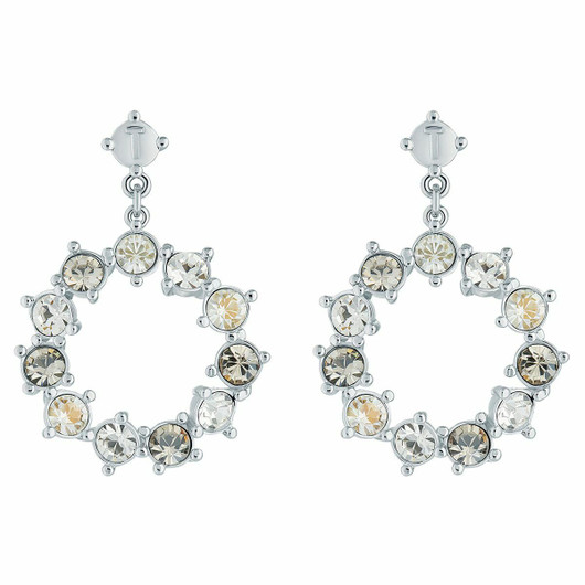 Ted Baker- Crissty Large Crystal Hoop Drop, korvakorut