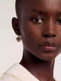 Ted Baker- Haileee Heart of Glass Huggie, korvakorut