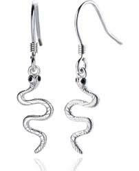 Silver Bar- Sileä käärme, hopeakorvakorut