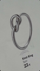 Classic silver- Sormus, hopea. USEITA KOKOJA!