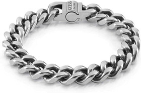 GUESS- Miesten, rannekoru. Teräs