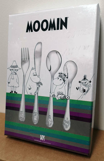 Muumi- Aterinsetti, terästä