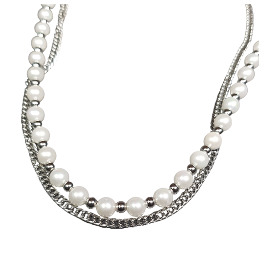 Bosie-  Kaulaketju, Helmi & teräs. Panssari 6/45cm