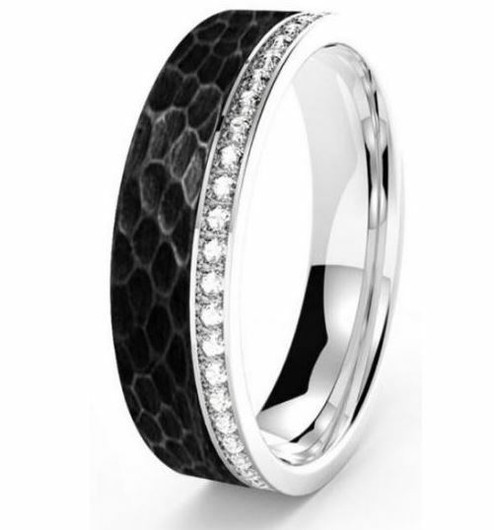 Bosie- Sormus, titaani. Unisex 