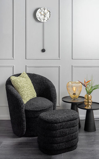 Karlsson- Seinäkello. Pendule Longue marble