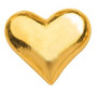 Hammaskoru- Sydän, iso. Kulta
