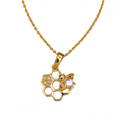 Silver Bar- Mehiläiskenno, hopeakaulakoru. 