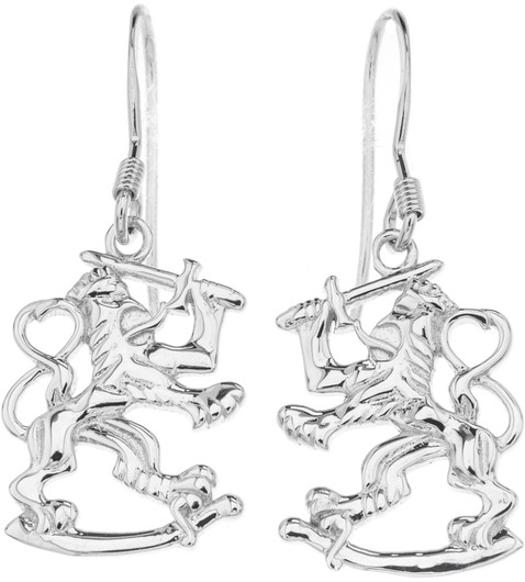 Silver Bar- Suomileijonat, hopeakorvakorut. Kullattu