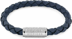 Tommy Hilfiger- Rannekoru, nahka/teräs