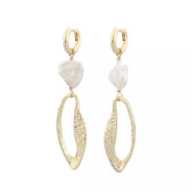 Snö of Sweden- Florence pearl long ear, korvakorut