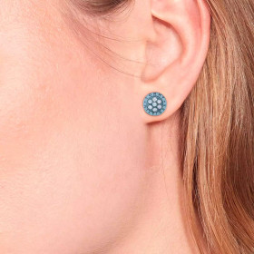 Tommy Hilfiger- Crystal, korvakorut. BLUE