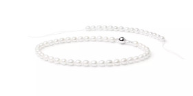 Gaura Pearls- Kastehelmi kaulakoru, Mini Bella 30+10cm