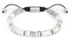 Nomination Italy- Instinct style white Jasper, rannekoru