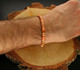 Nomination Italy- Instinct orange stone Jasper, rannekoru