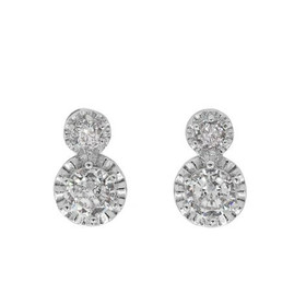 Silver Bar- Star clips, hopeakorvakorut, klipsikiinnitys