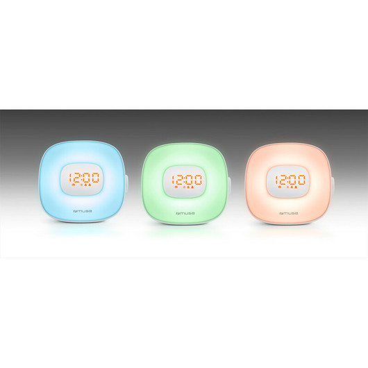 Muse- Kelloradio, herätyskello. VALOKELLORADIO LUONNON ÄÄNEILLÄ