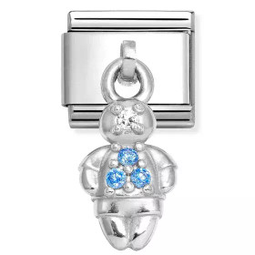 Nomination Italy- Classic, Silvershine. Lapsi, poika