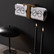Karlsson- Flip Clock No Case Marble, seinäkello