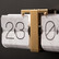 Karlsson- Flip Clock No Case Marble, seinäkello