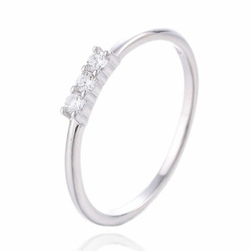 Classic silver- Sormus, hopea. USEITA KOKOJA!