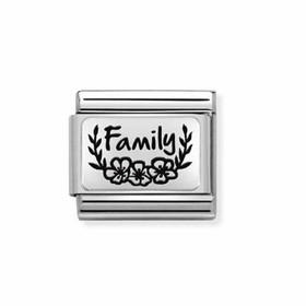 Nomination Italy- Classic, FAMILY Silver Charm 