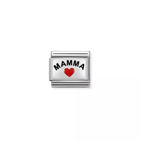 Nomination Italy- Classic, Silvershine. MAMMA