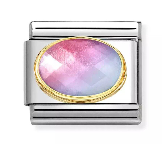 Nomination Italy- Classicgold. Glass Stone