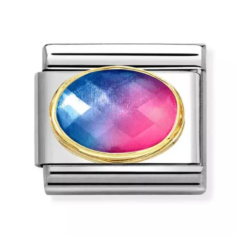 Nomination Italy- Classicgold. Glass Stone