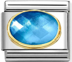 Nomination Italy- Classicgold. Glass Stone