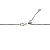 Catwalk Jewellery- Spigalink kaulakoru kullalla päällystetty hopea, riipusketju
