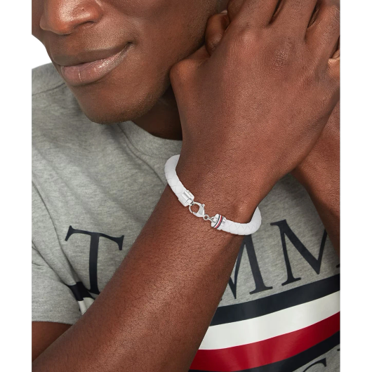 Tommy Hilfiger- Rannekoru, logolla. Silikoni