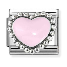 Nomination Italy- Pink Heart, classic. 