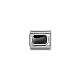 Nomination Italy- Classic, suorakulmio. Silver Charm 
