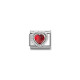 Nomination Italy- Classic, Silvershine. Heart